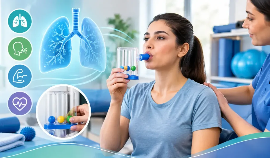 فیزیوتراپی تنفسی در منزل